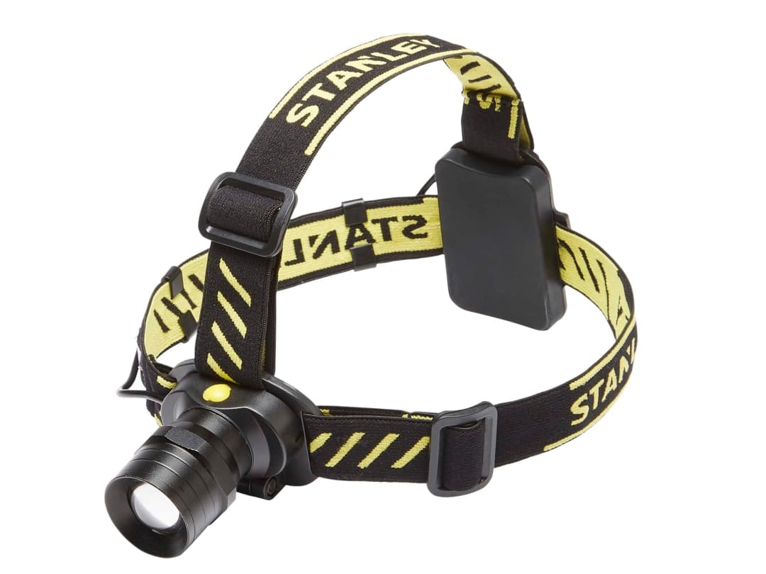 STANLEY® Lighting Zoom Head Torch 300 Lumens SXLS50101E