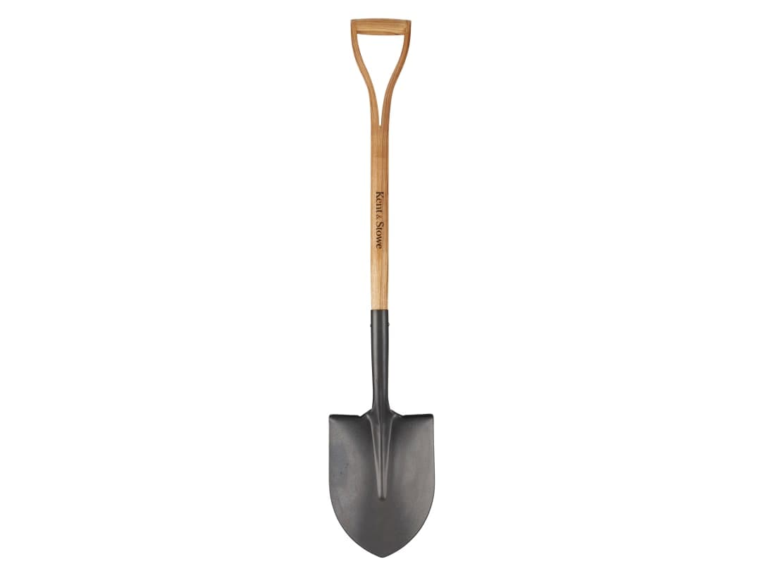 Kent & Stowe Carbon Steel Round Nosed Shovel, FSC® 70100650