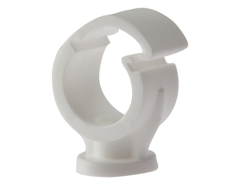 Forgefix PCSC15 Pipe Clip Single Cliplock 15Mm Box 100