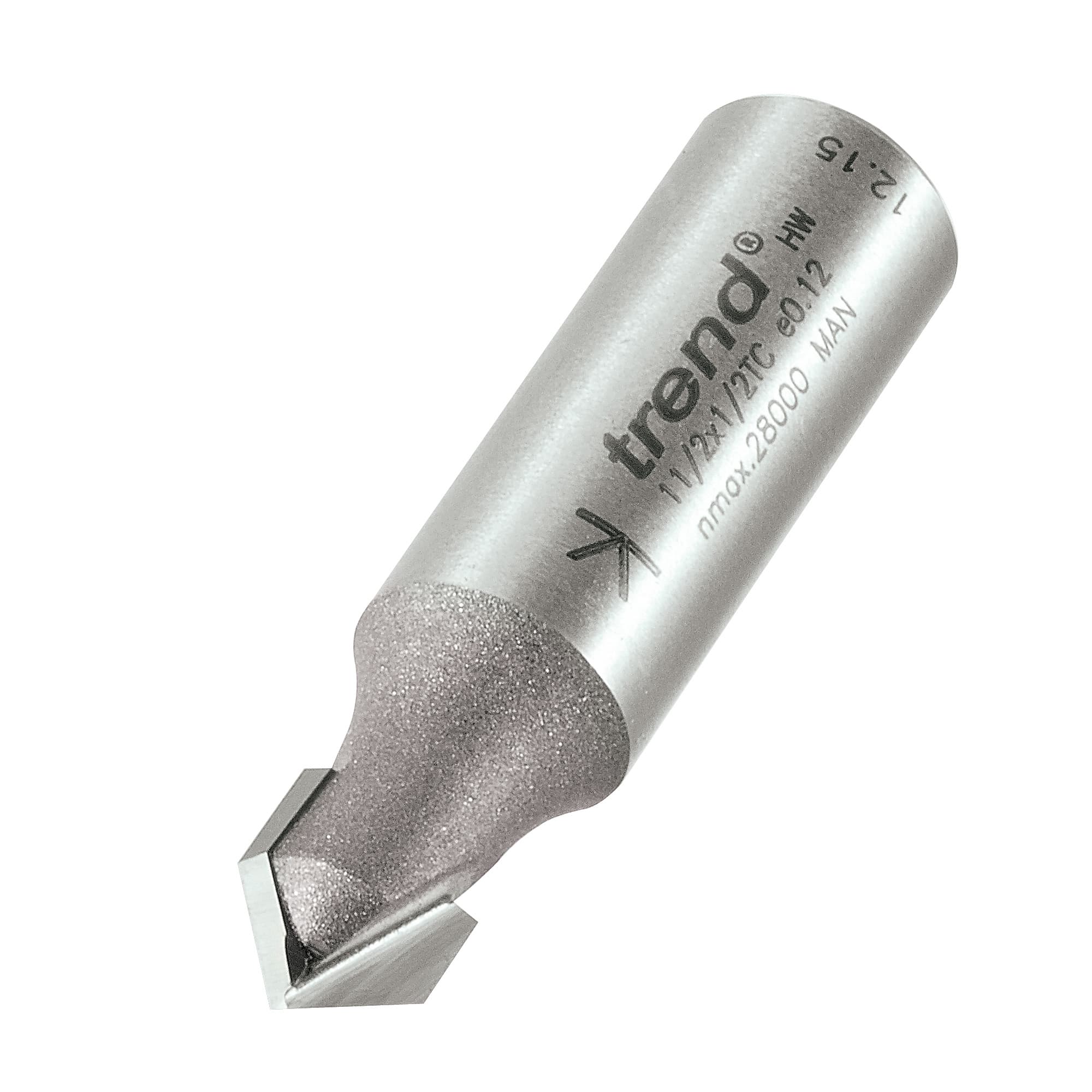 Trend Chamfer V Groove Cutter 45 Degrees Pk 1 11/2X1/2TC