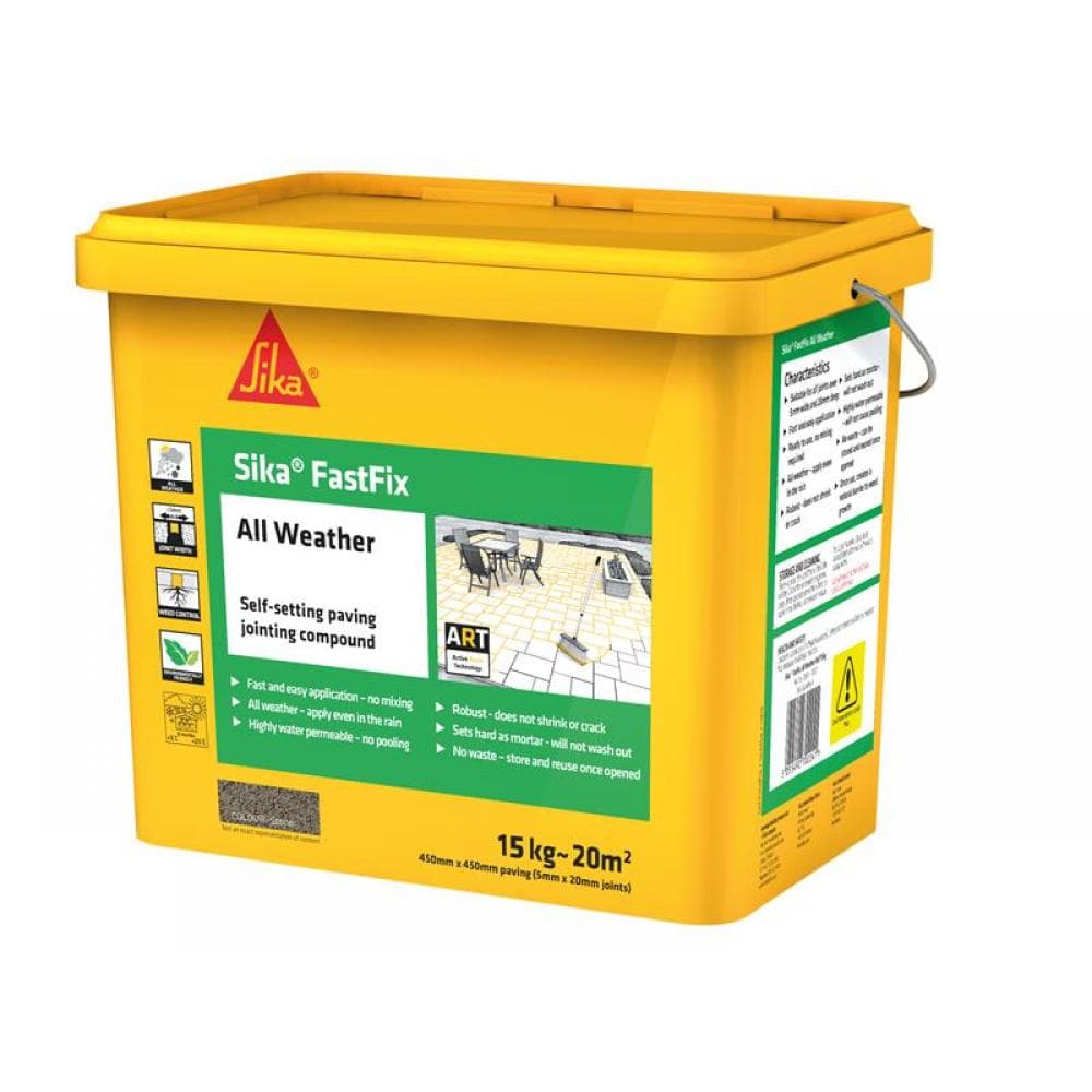 Everbuild Sika 626320 Sika® Fastfix All Weather Stone 15Kg