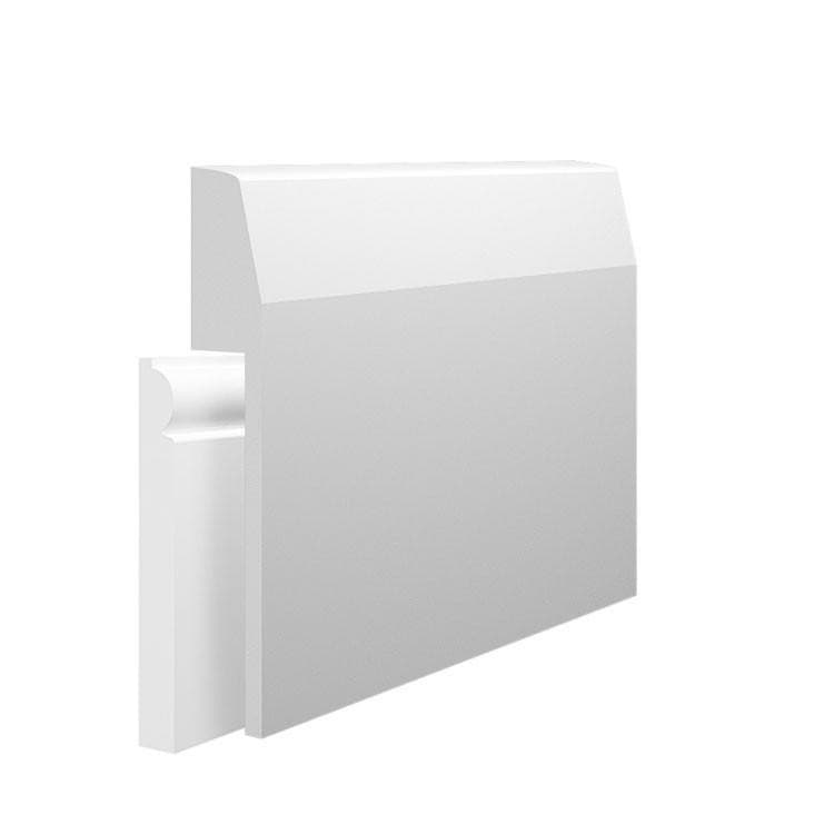 Chamfer Round MDF Skirting Board Cover