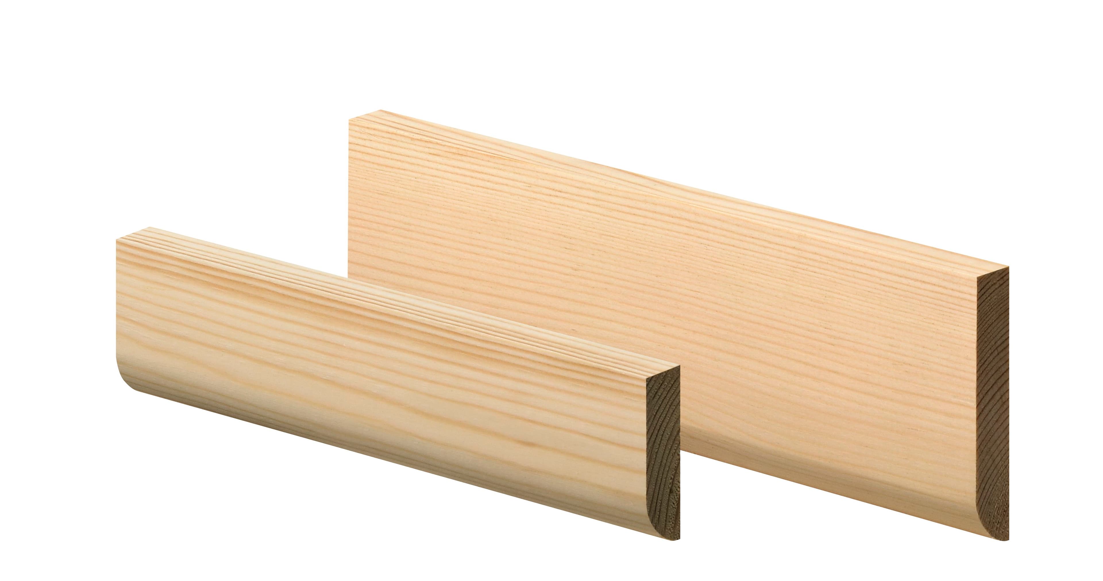 BSW Bullnose Redwood Architrave 5Th, 19x50mmx2.1m