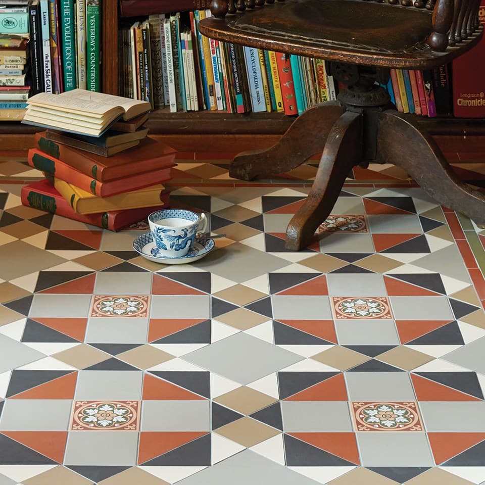 Original Style Victorian Rochester 5 colour Pattern