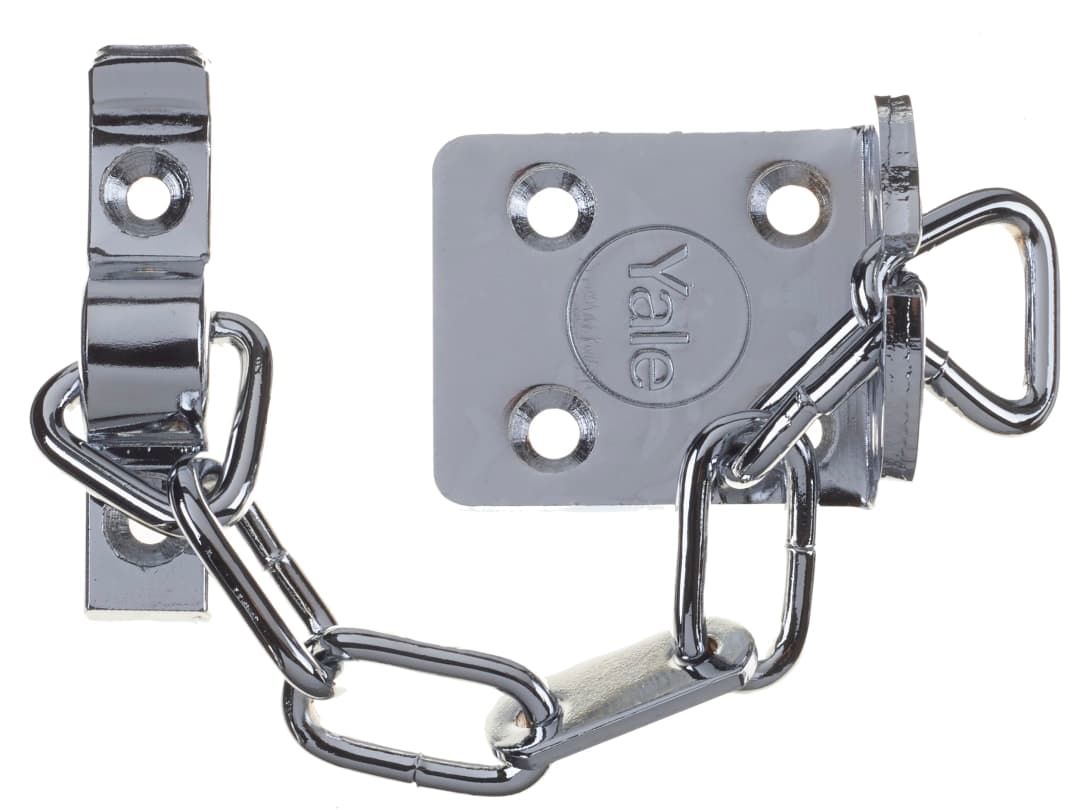 Yale Locks WS6 Security Door Chain - Chrome Finish V-WS6-CH