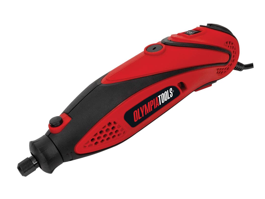 Olympia Power Tools Mini Rotary Multi-Tool with 40 Piece Accessory Set 135W 240V 09-300