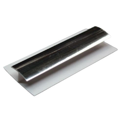 PBSL Group Internal Wall Panel H Trim - 2400mm Chrome - For 10mm Bathroom/ Kitchen/ Ceiling Panels
