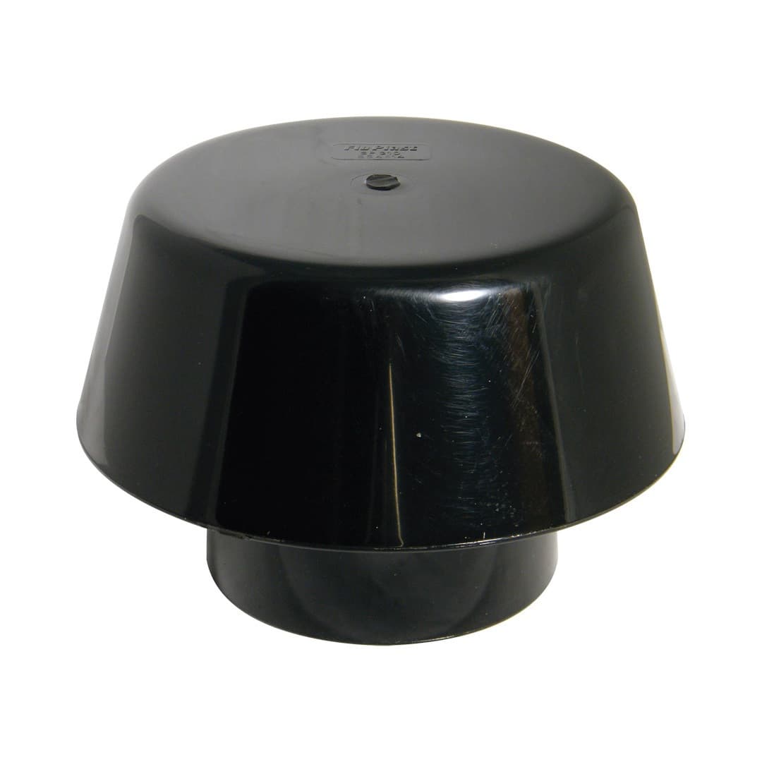 Floplast 110Mm Black Extract Cowl SP310B