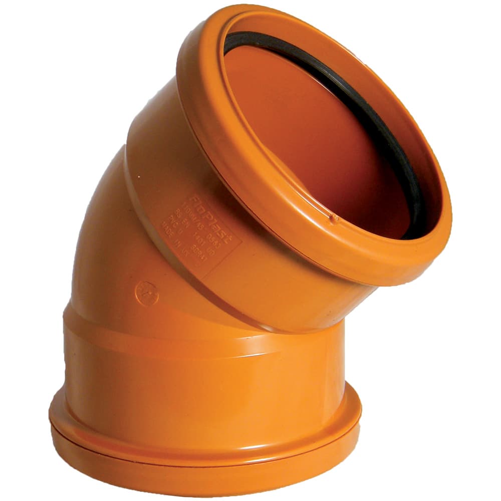 Floplast 110Mm X 45* U/G Bend-Ds D563