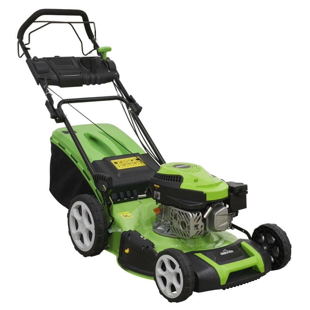 Sealey DG101 Dellonda Self-Propelled Petrol Lawnmower Grass Cutter 144Cc 18in/46Cm 4-Stroke