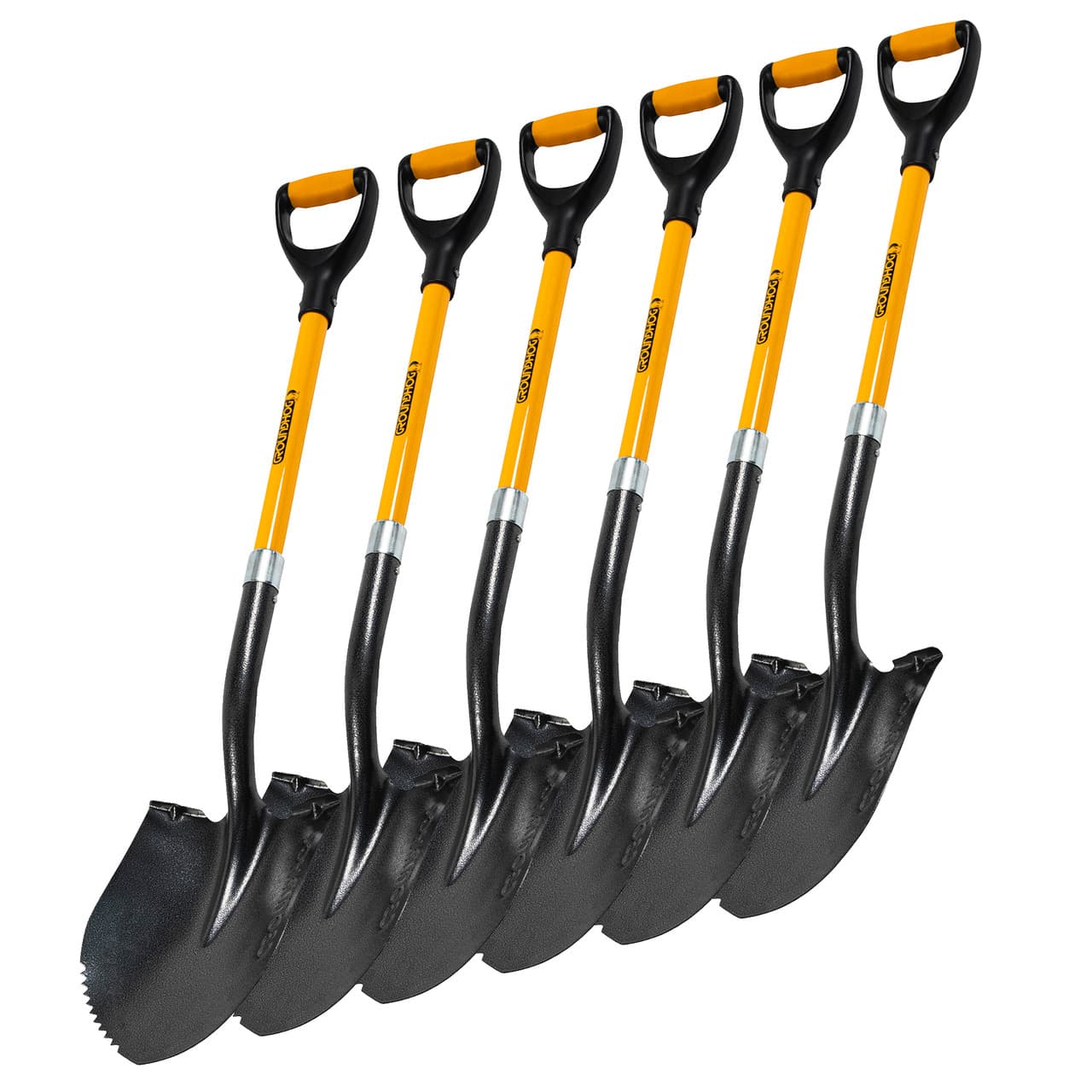 Groundhog G1300007-6 Round Point Shovel (Pack Of 6) XTR-G1300007-6