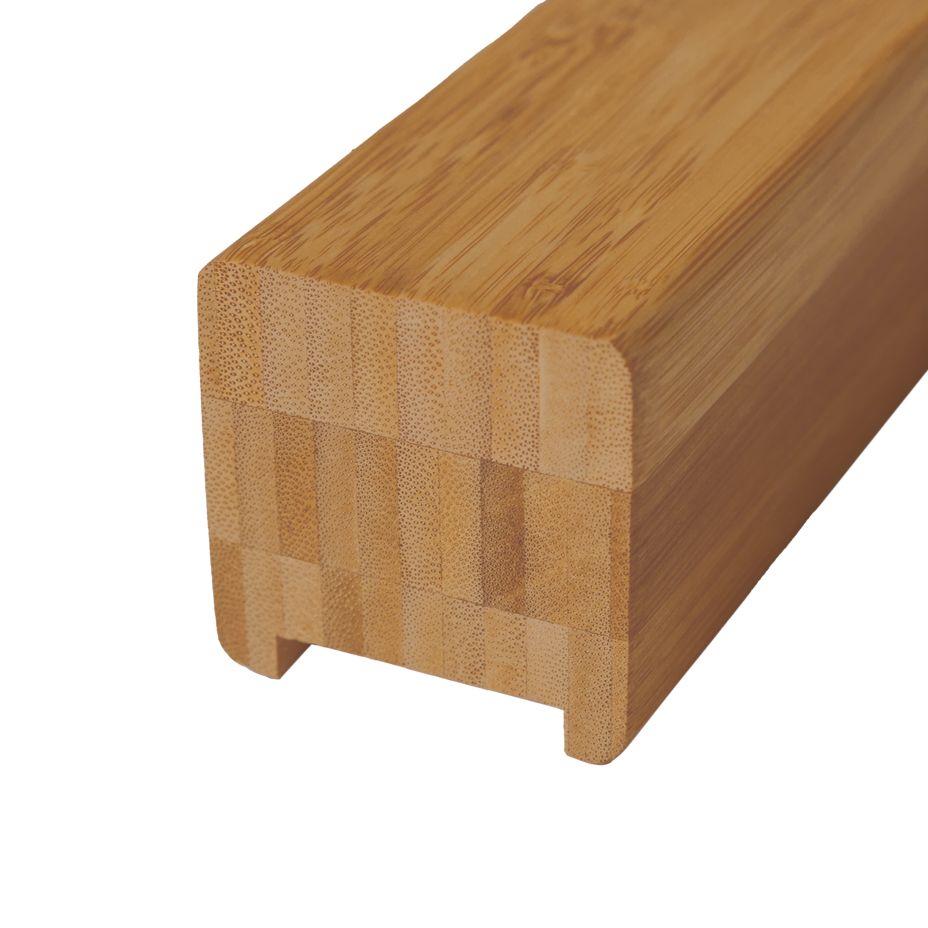 Flair Stairs Contemporary Handrail 60 x 60mm With 41mm Groove 4.2m Dark