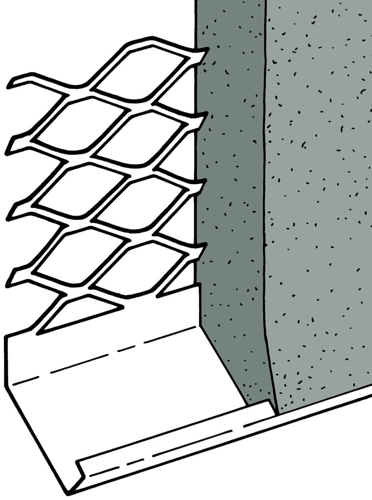Expamet Render Stop Bead 0.4mm x 65mm x 3m