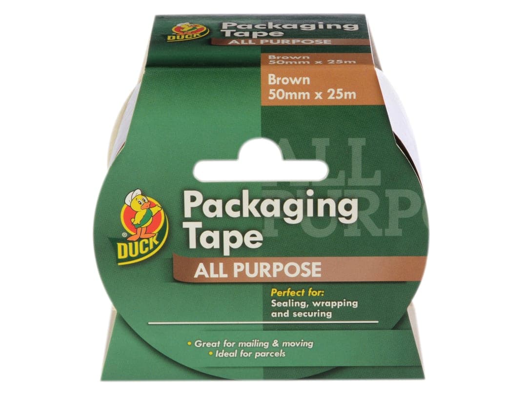 Shurtape All Purpose Packaging Tape Brown 50mm x 25m 223554 260204