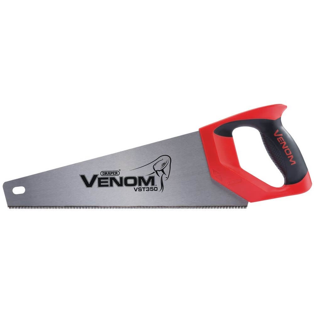 Draper 80878 Venom® Second Fix Triple Ground Tool Box Saw 350Mm 11Tpi/12Ppi each