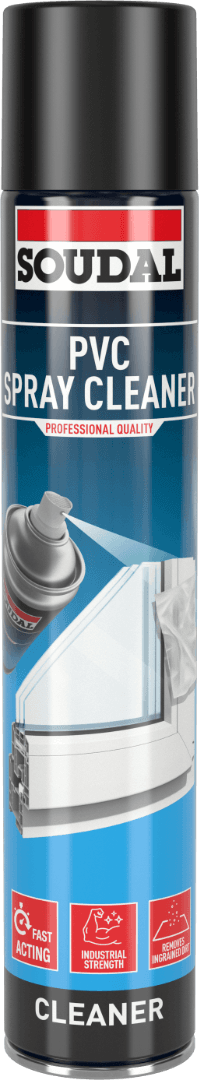 Soudal Pvcu Aerosol Spray Cleaner Clear 750Ml 156175