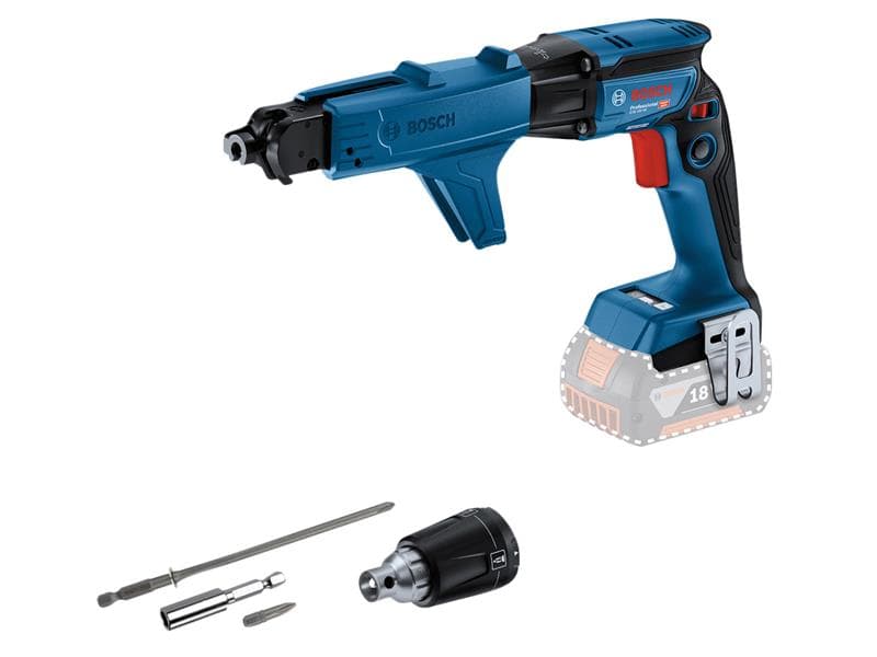 Bosch 06019K7005 Gtb 18V-45 Professional Drywall Screwdriver 18V Bare Unit + Gma 55 Attachment