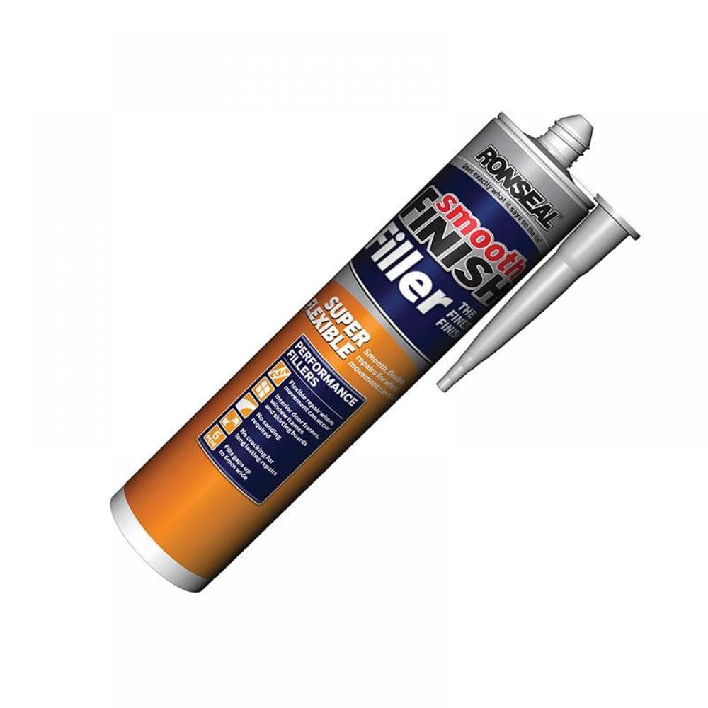 Ronseal 36560 Smooth Finish Super Flexible Filler Cartridge 300Ml