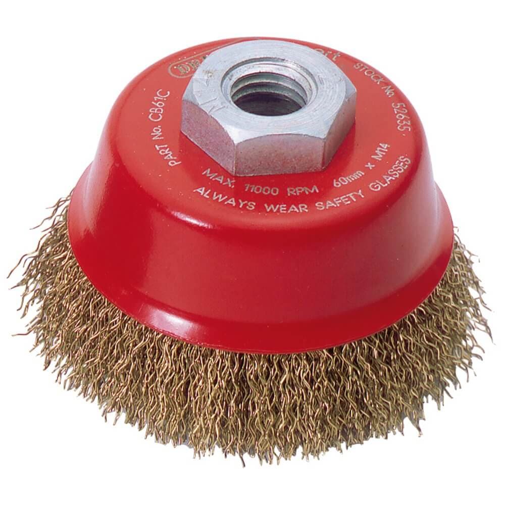 Draper Expert 52635 Crimped Wire Cup Brush 60Mm M14 each