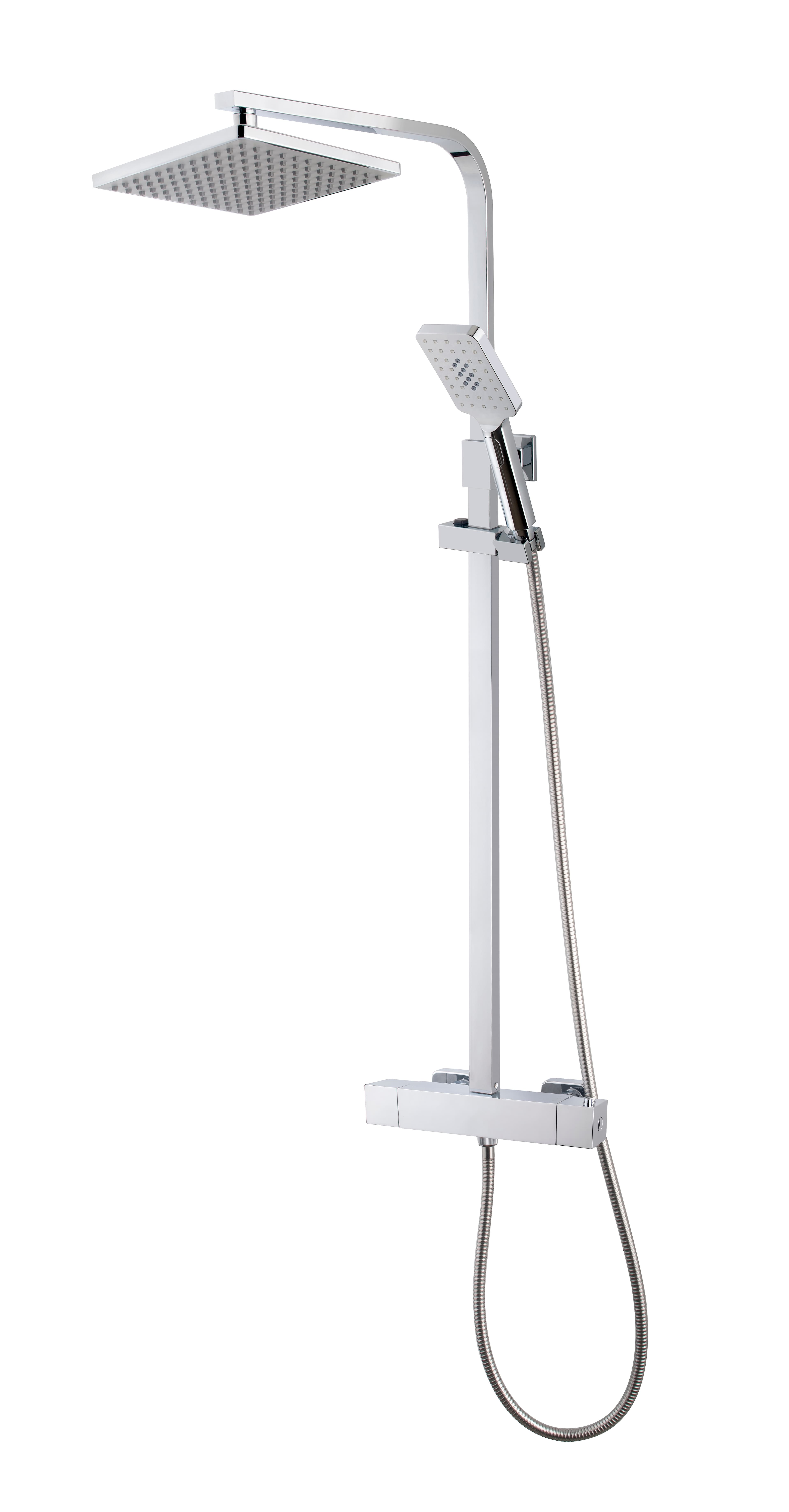 Bathrooms From Travis Perkins Langden Thermostatic Bar Mixer Shower
