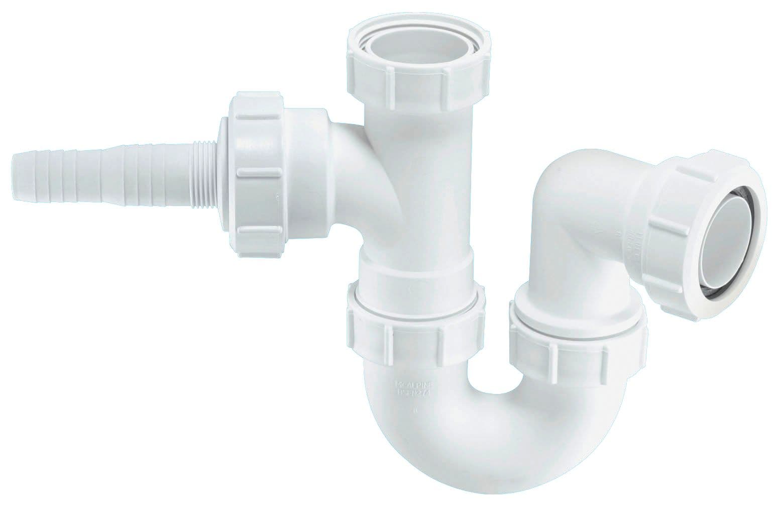 McAlpine WM2 Washing Machine Sink Trap 38 x 75mm