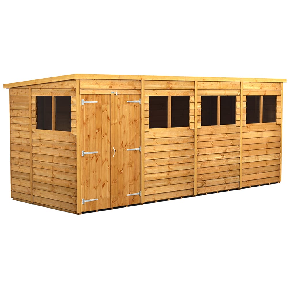 16 x 6 Power Overlap PENT, Double Doors