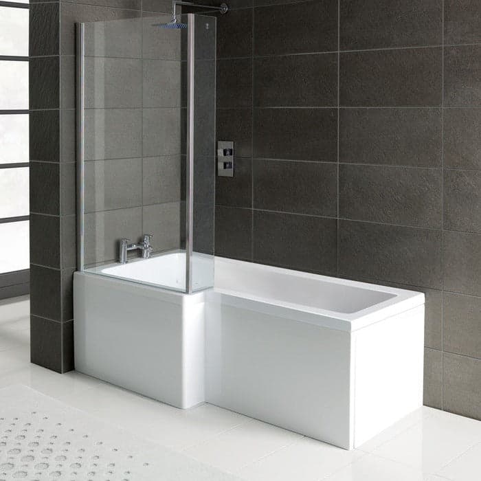 L-Shape Shower Bath Only