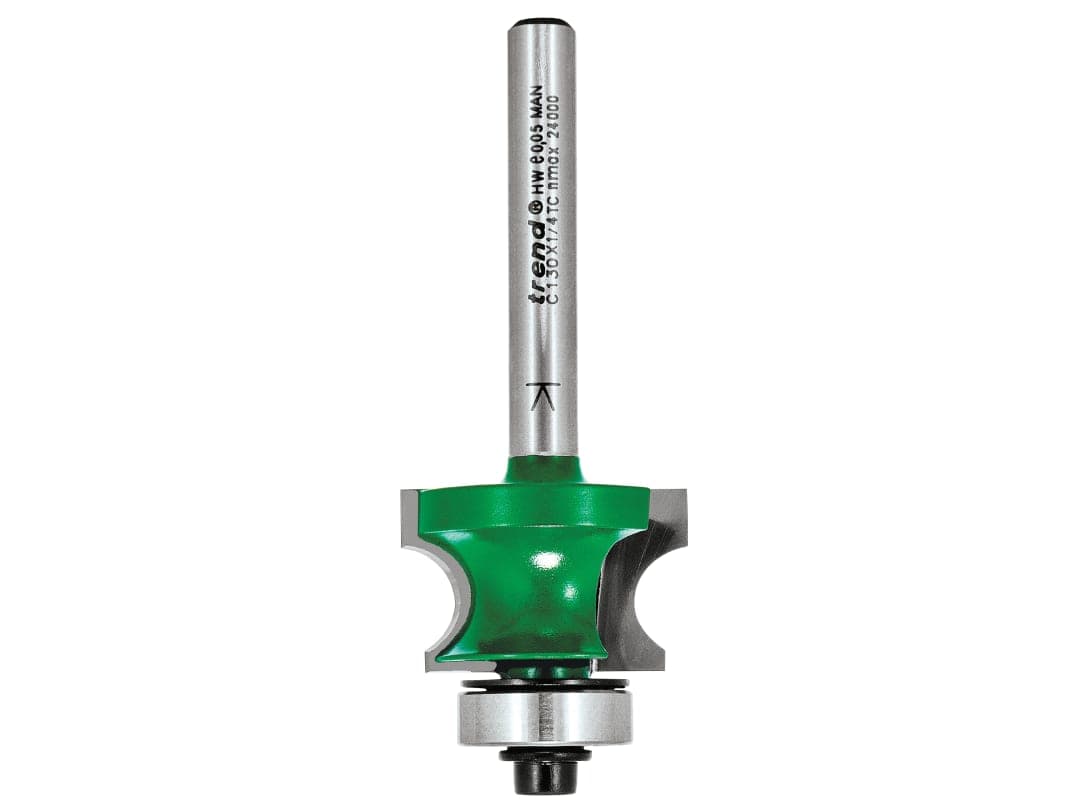 Trend C130 x 1/4 TCT Bearing Guided Corner Bead 4.8mm Radius C130X1/4TC