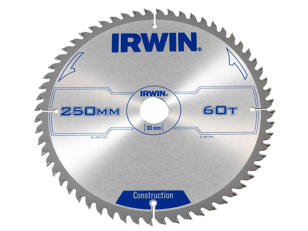 Irwin IRWIN® General Purpose Table & Mitre Saw Blade 250 x 30mm x 60T ATB 1907700