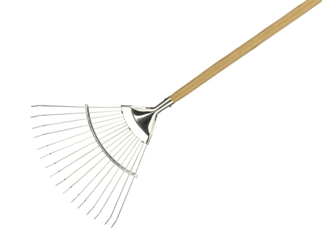 Kent & Stowe Stainless Steel Lawn & Leaf Rake, FSC® 70100063