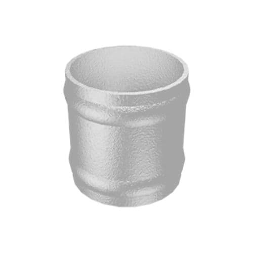 Cast Aluminium Round Downpipe Loose Collar Non-Eared - 76mm PPC