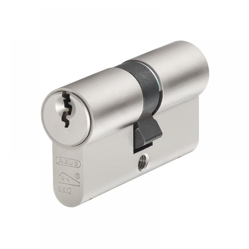 Abus Mechanical 54865 E60Np Euro Double Cylinder Nickel Pearl 35Mm / 35Mm Visi