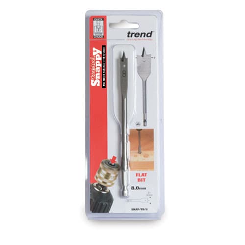 Trend Snappy Flat Bit 22Mm Pk 1 SNAP/FB/22