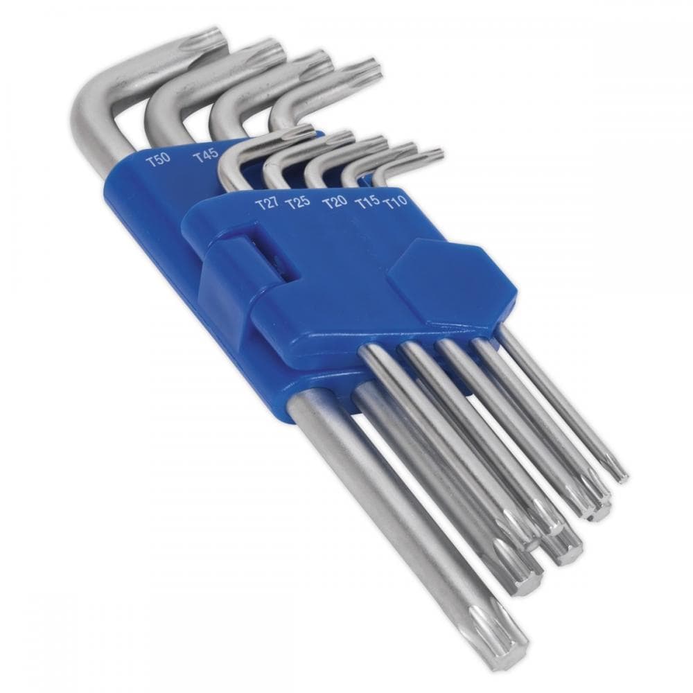Sealey AK7142 Trx-Star* Key Set 9Pc Long