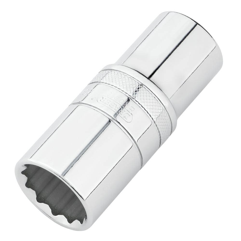 Draper Expert Hi-Torq® 12-Point Metric Deep Socket 1/2in Sq. Dr. 23Mm Pk 1 22423