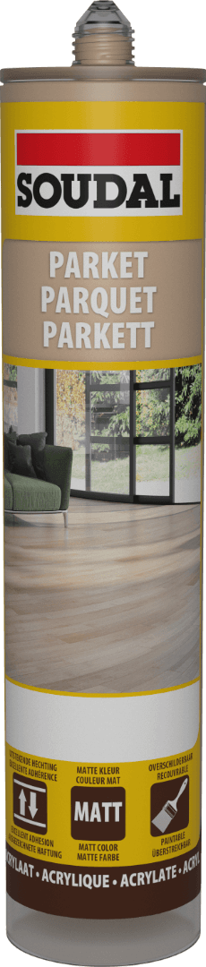 Soudal Parquet & Timber Sealant Middle Oak 290Ml 124840