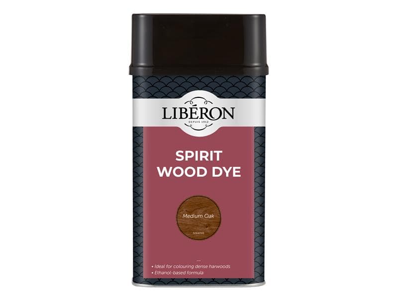 Liberon 126791 Spirit Wood Dye Medium Oak 1 Litre