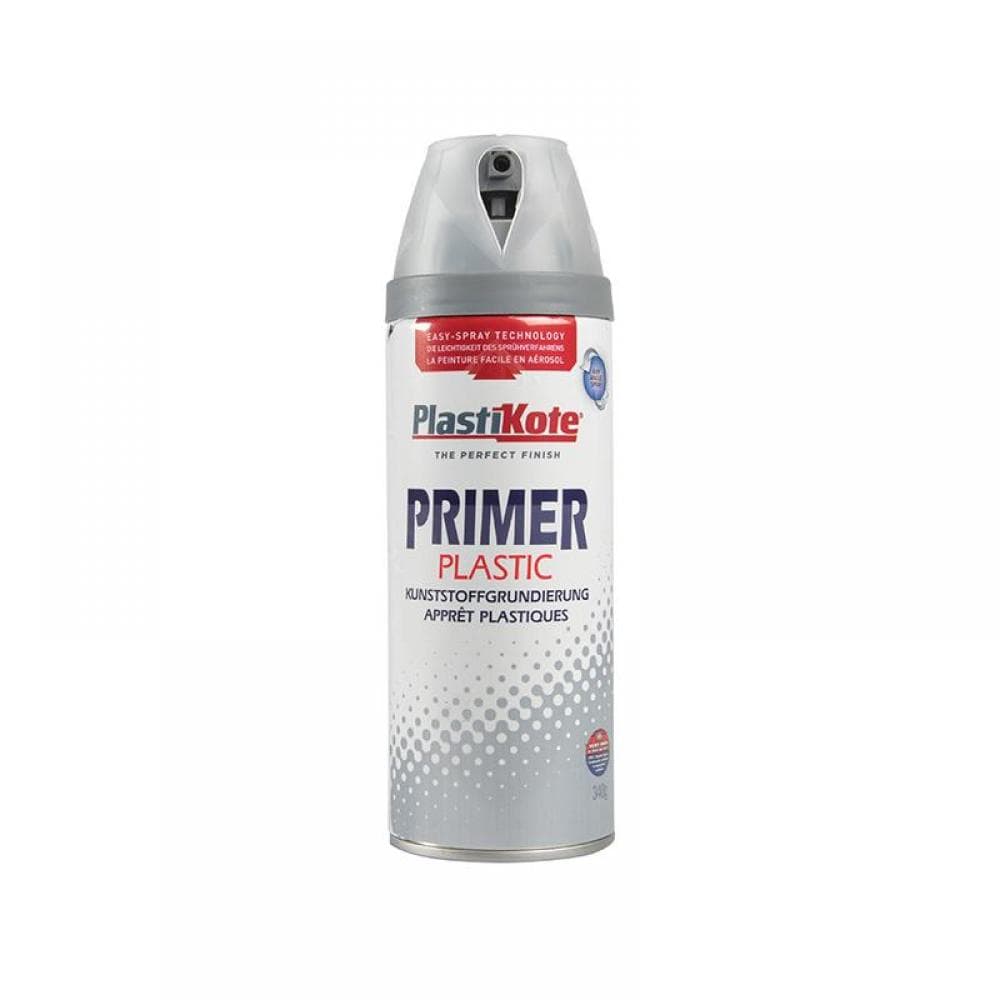 Plastikote 025606 Twist & Spray Plastic Primer 400Ml