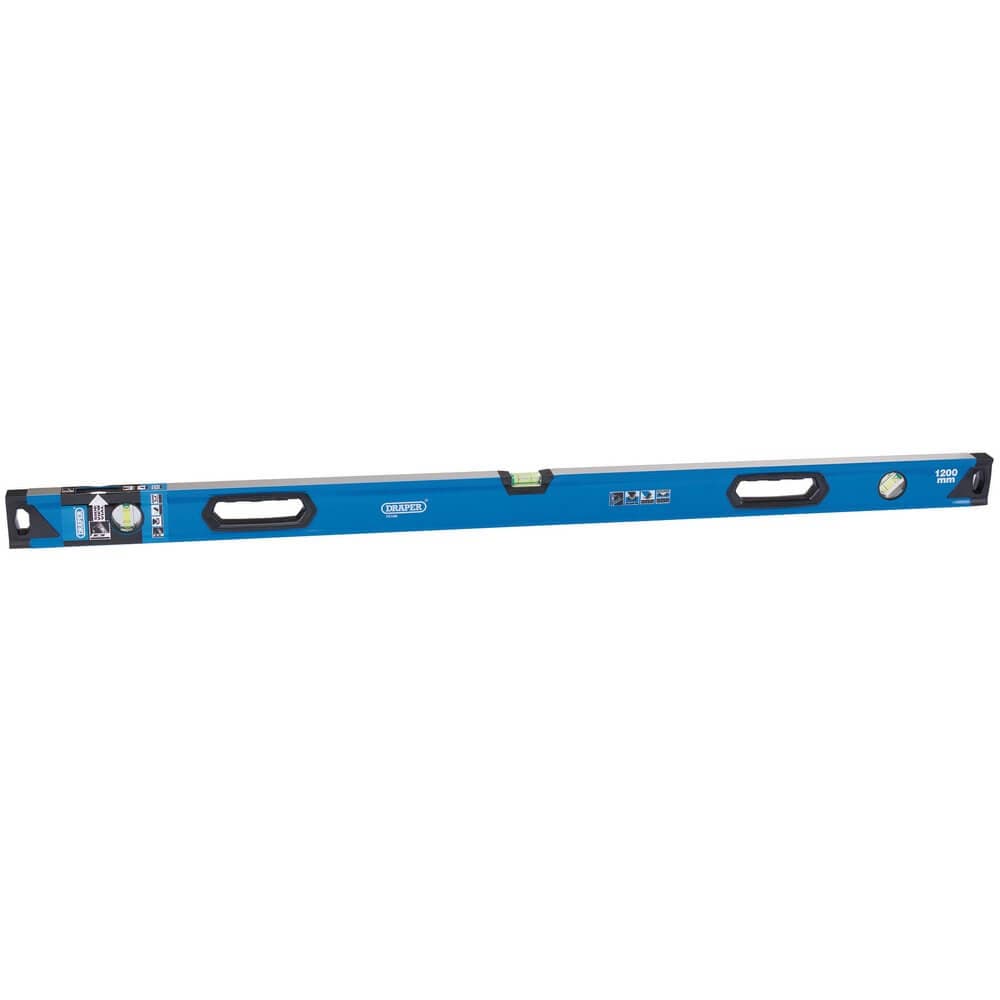 Draper 75106 Box Section Level With Side View Vial 1200Mm each