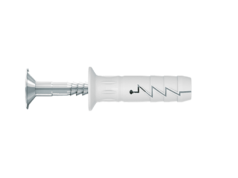 Rawlplug 80mm x 7.9mm Countersunk Hammer in Fixings Qty 20