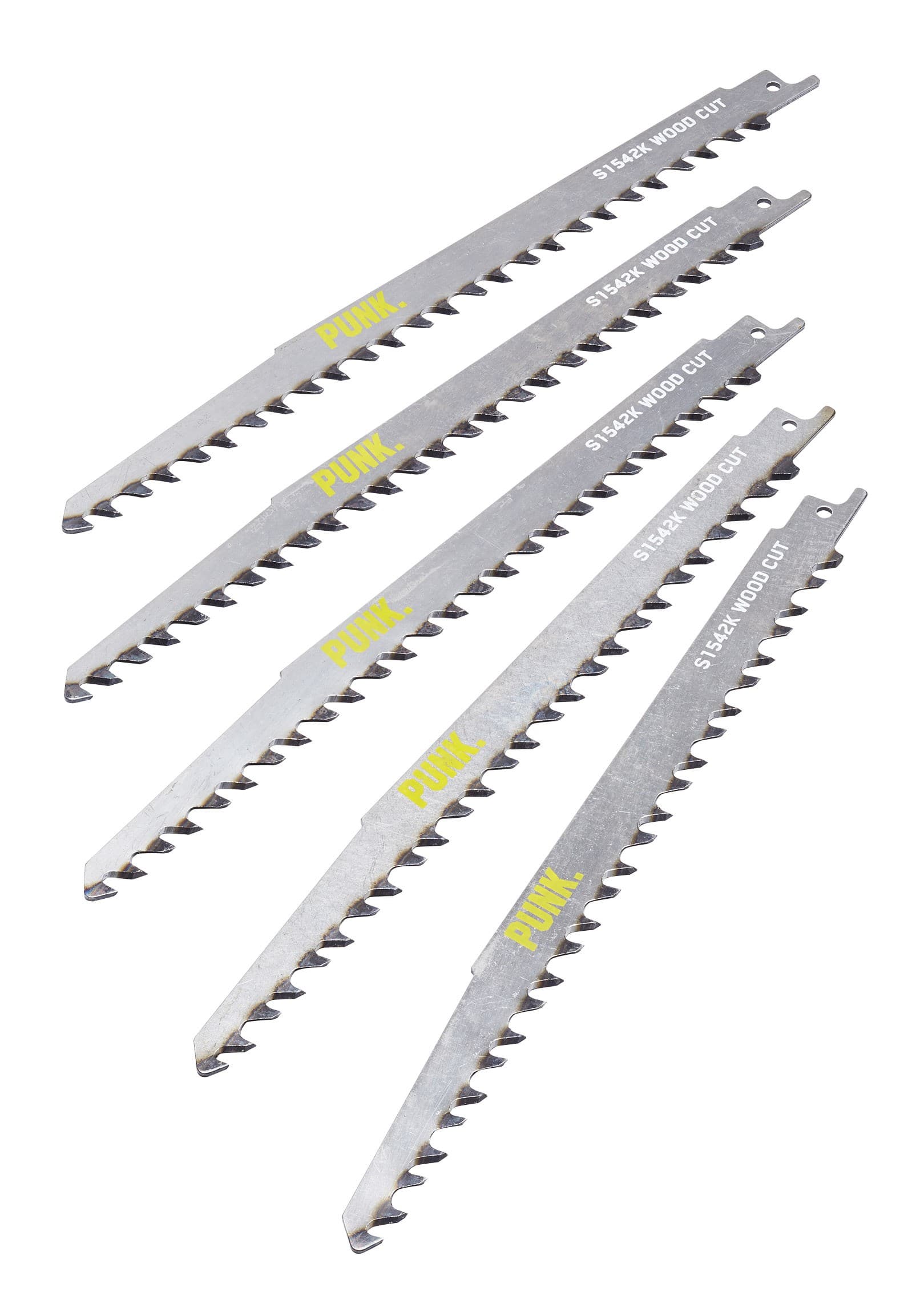 Punk Wood Cutting Reciprocating Saw Blade Pack 5 S1542K