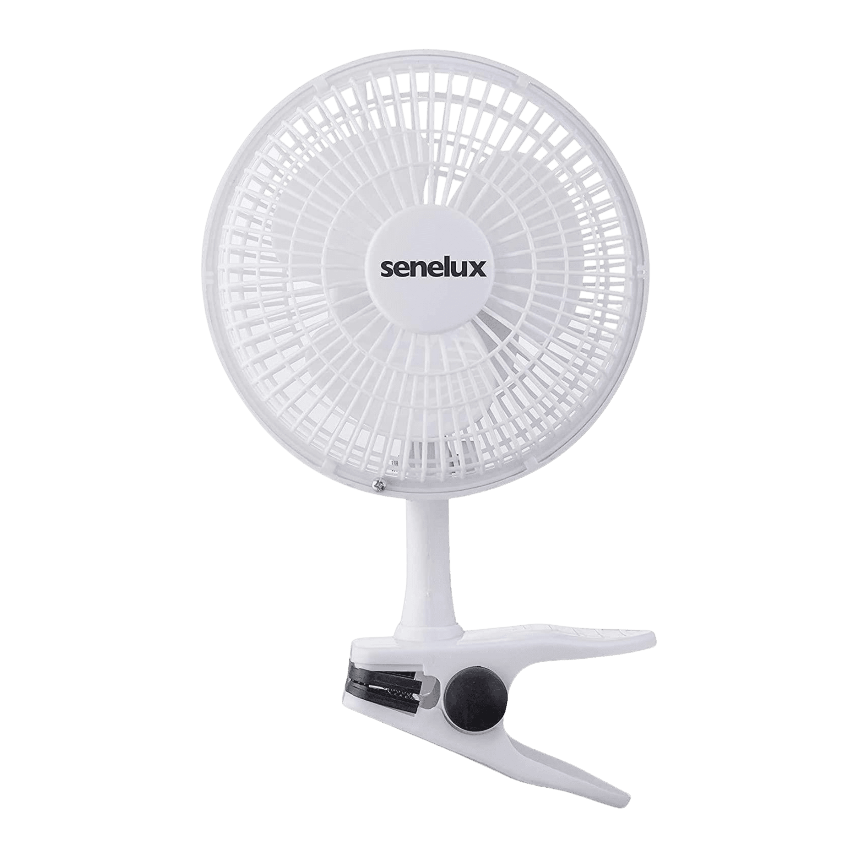 Senelux 6" Clip On Desk Fan- Home Cooling from a Portable, Cool Clip Fan; Clip on Desk Fan