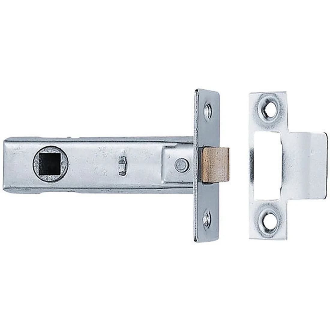 Dale Tubular Mortice Latch Nickel Plated 63Mm Pk5