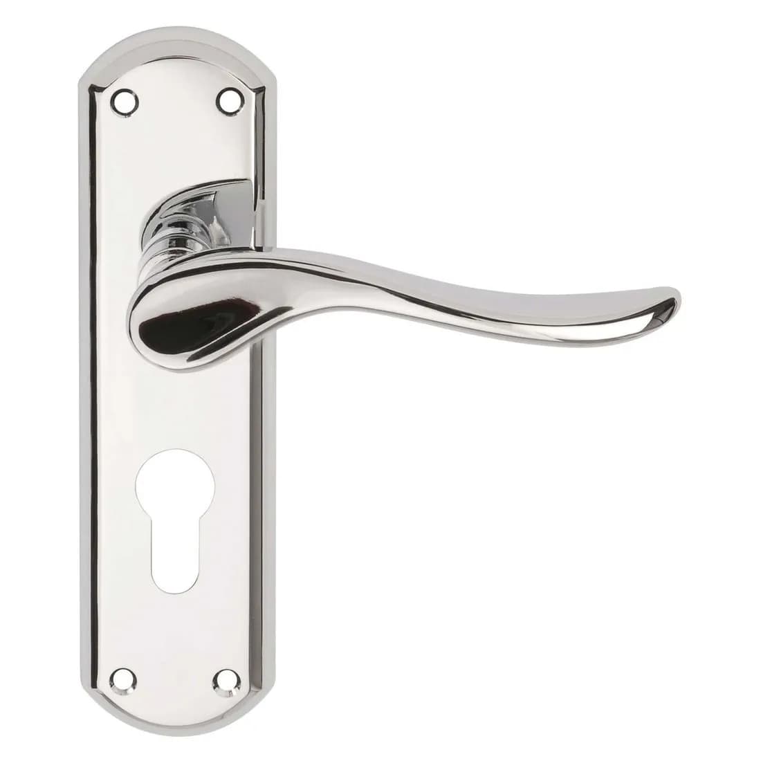 Pcp Sigma Euro Lever 47.5Mm Lock Furniture Clam Packed