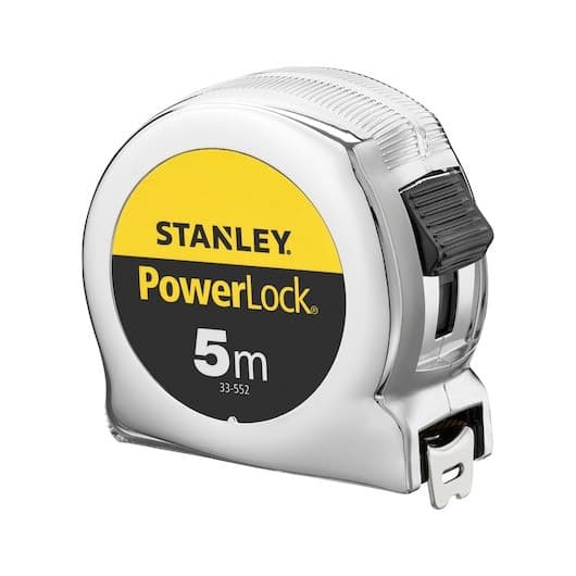 Stanley 0-33-552 MicropowerLock Tape Measure 5m x 19mm 0-33-552