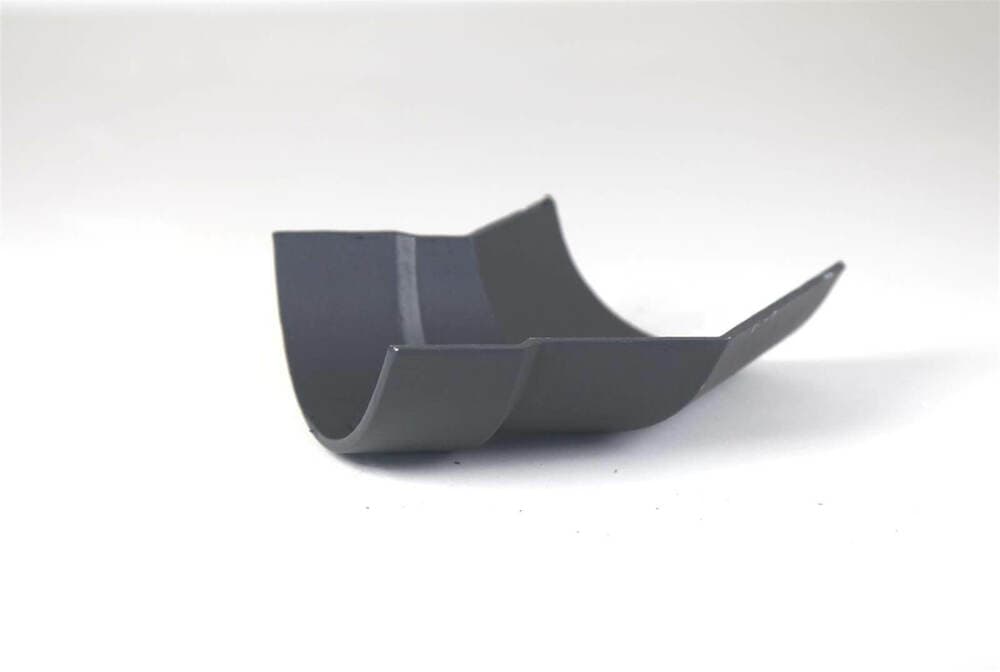 Hargreaves Premier Cast Iron Half Round Gutter Left Hand Angle - 135 Degree x 100mm Primed