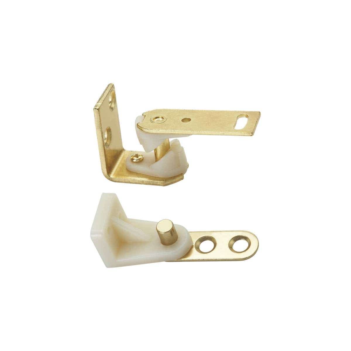 Gravity Pivot Hinge - Brass (Gold Colour) - Set - Hardware Solutions