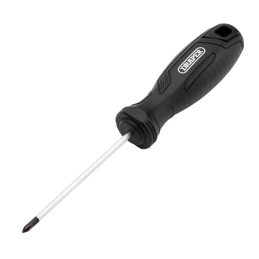 Draper Phillips Hard Grip Screwdriver Ph0 X 75Mm Pk 1 13491