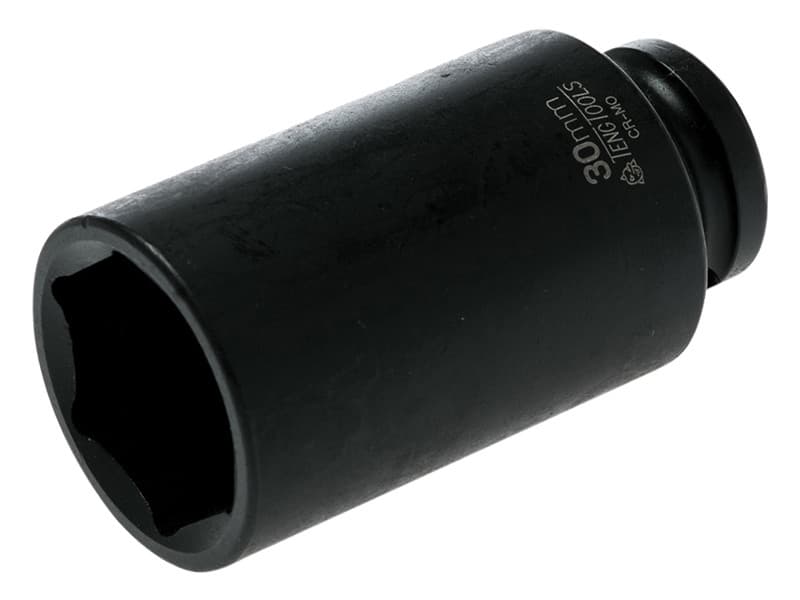 Teng 920630N Deep Impact Socket Hexagon 6-Point 1/2In Drive 30Mm