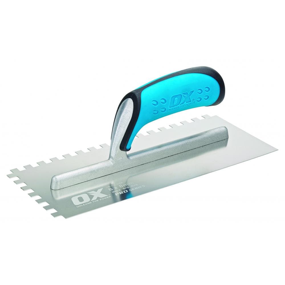 Ox Tools OX-P403208 Ox Pro 8Mm Notch Trowel EA